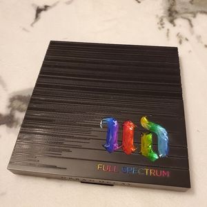 Urban Decay Full Spectrum Palette with brush.
